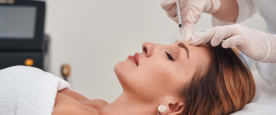 The latest trend to make the forehead less wrinkled and look younger